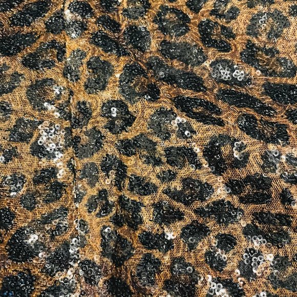 LPA Leopard Sequin Marissa Dress NWT! - Picture 5 of 8